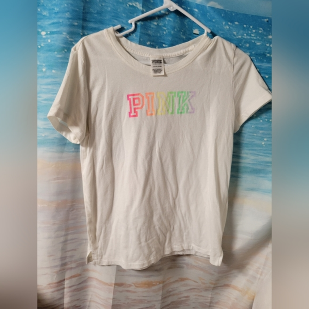 Pink Victoria's Secret‎ Size Small Neon Graphic